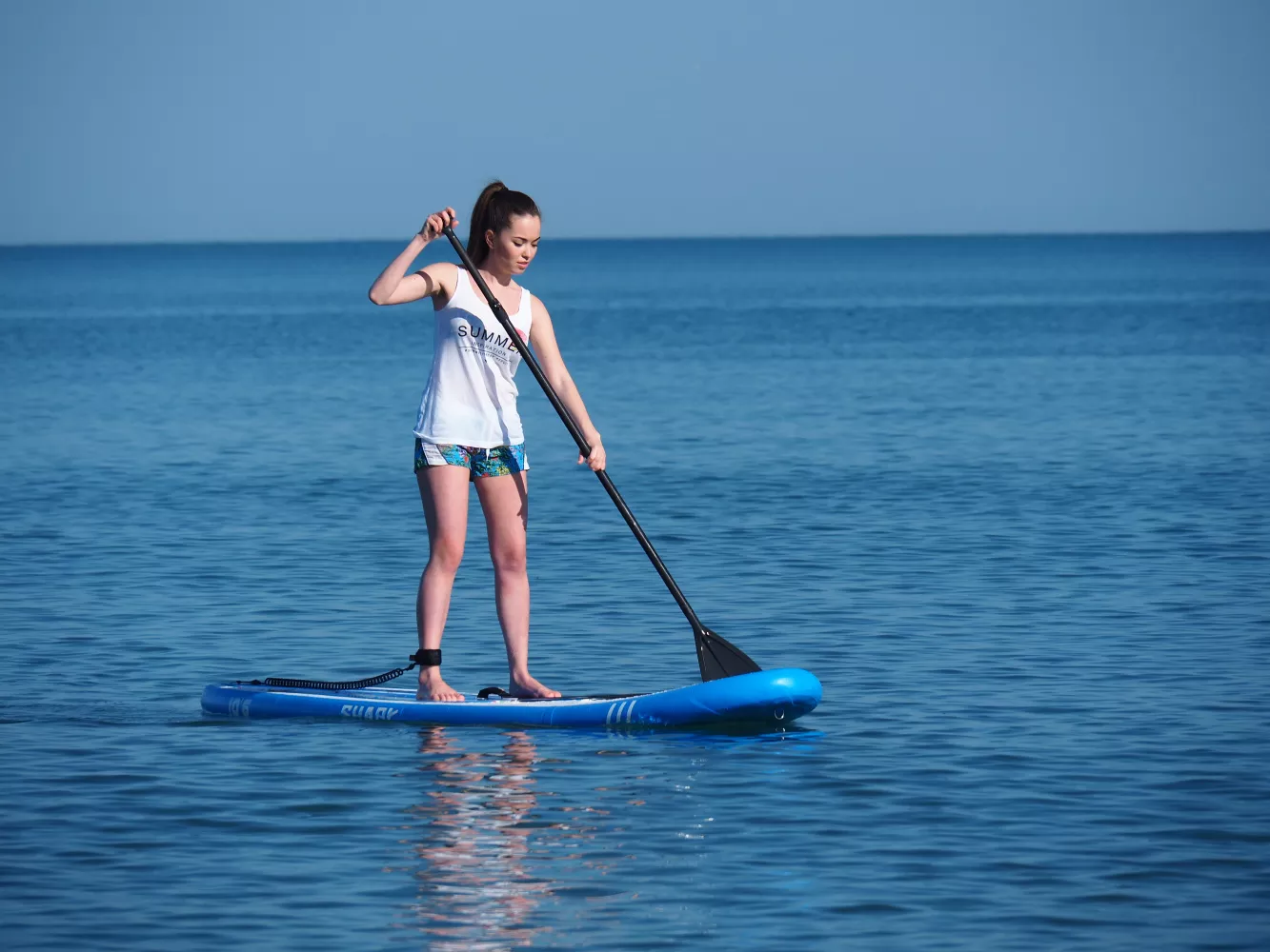 Доска для серфинга надувная Lemon Shark Cross 10'6 вид 2