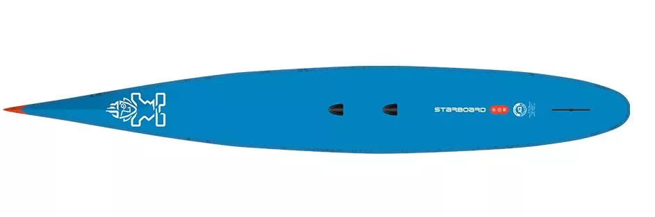 Жесткий сапборд Starboard Sprint Blue Carbon 14'0" x 23.5" (2025) вид 2