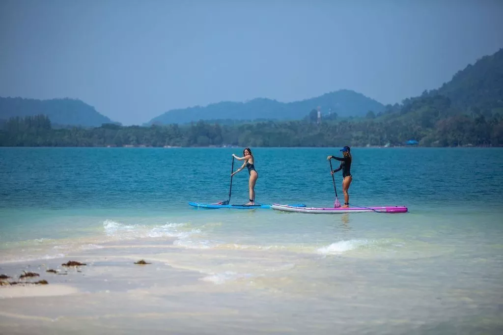 Надувная SUP доска Starboard iGO Tikhine Wave Deluxe Sc 10'8" х 33" х 4.75" вид 6