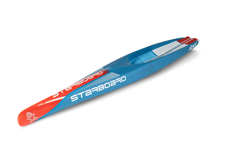 Жесткий сапборд Starboard Sprint Blue Carbon Sandwich 14'0" х 21.5" с чехлом (2025) вид 3