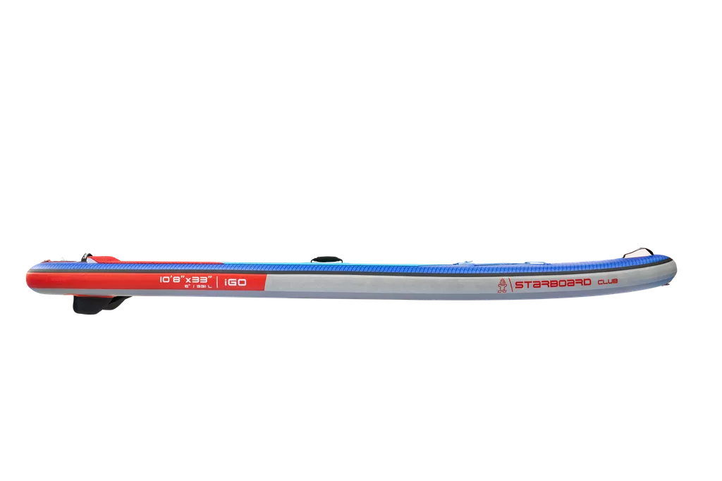 Надувная SUP доска Starboard iGO Deluxe Dc 10'8"х33"х6" вид 2