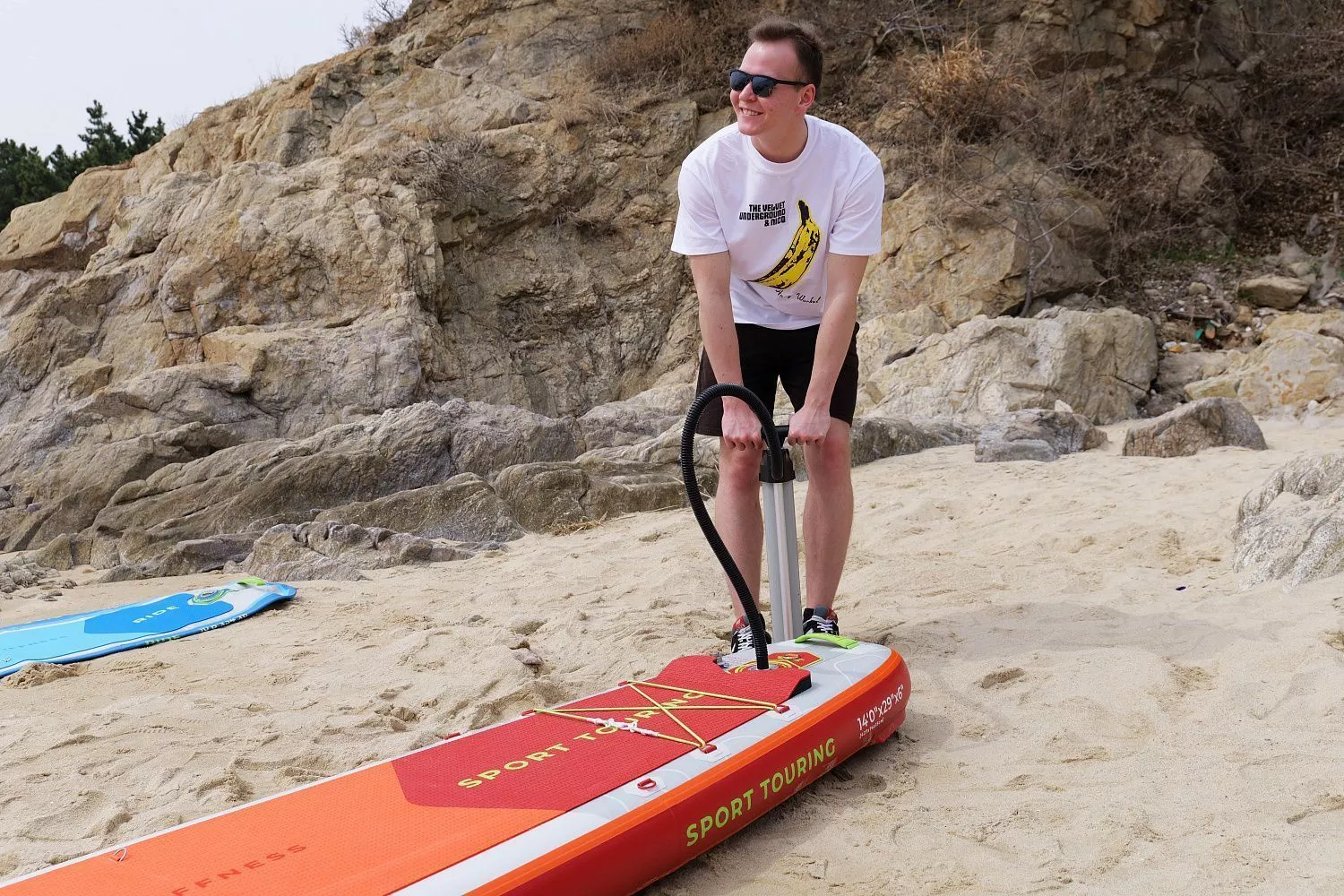 Доска SUP надувная SUP face Sport Touring 14'0x29"x6" (2025) вид 10