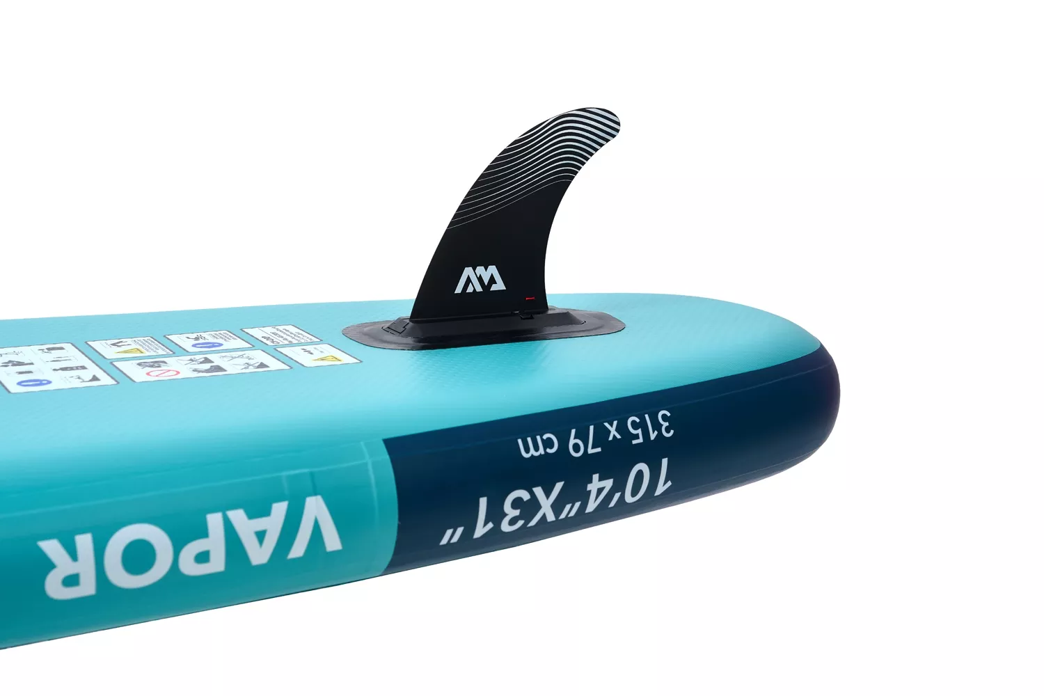 Доска SUP надувная Aqua Marina Vapor (Aqua Splash) 10'4"x31"x6" (2025) вид 7