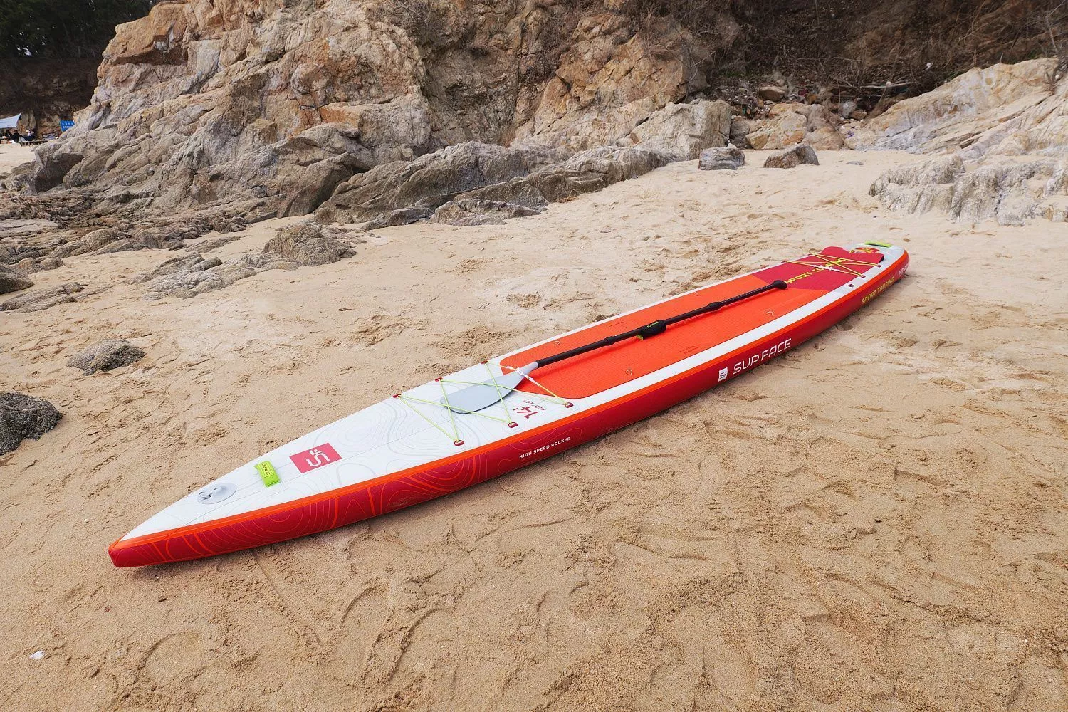 Доска SUP надувная SUP face Sport Touring 14'0x29"x6" (2025) вид 13