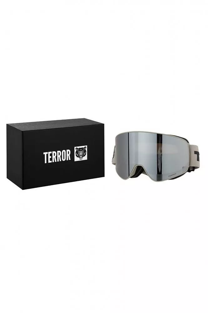 Горнолыжная маска TERROR - SPECTRUM Silver (one size) вид 4