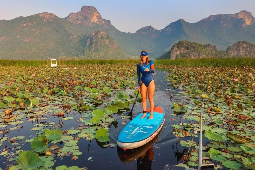 Надувная SUP доска Starboard iGO Deluxe Dc 10'8"х33"х6" (2024) вид 11