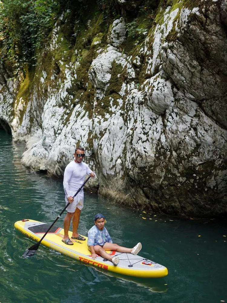 Доска SUP надувная TERRO 11'6"х32"х6" FORDEWIND yellow вид 12