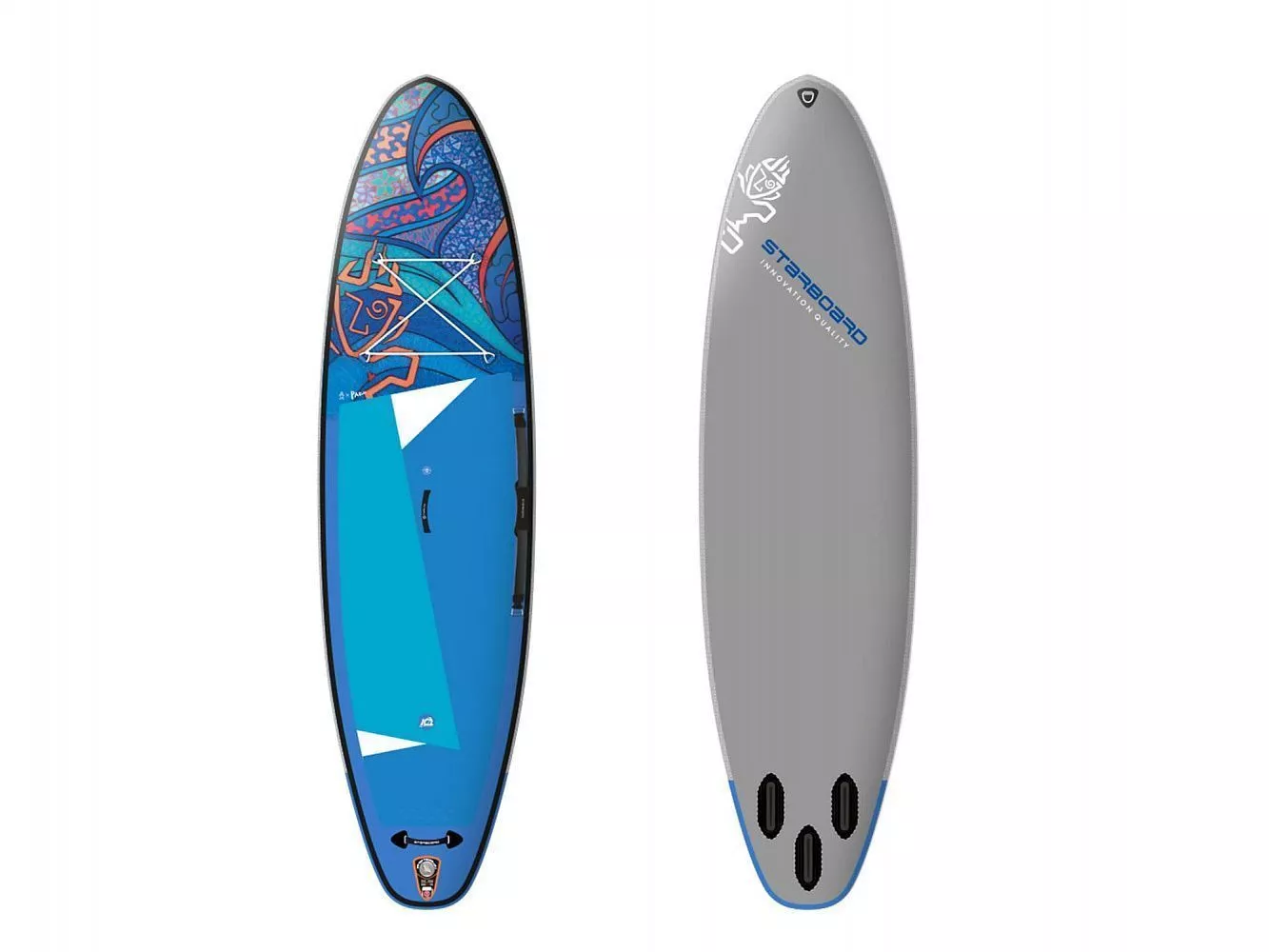 Надувная SUP доска Starboard iGO Tikhine Wave Deluxe Sc 10'8" х 33" х 4.75" вид 1