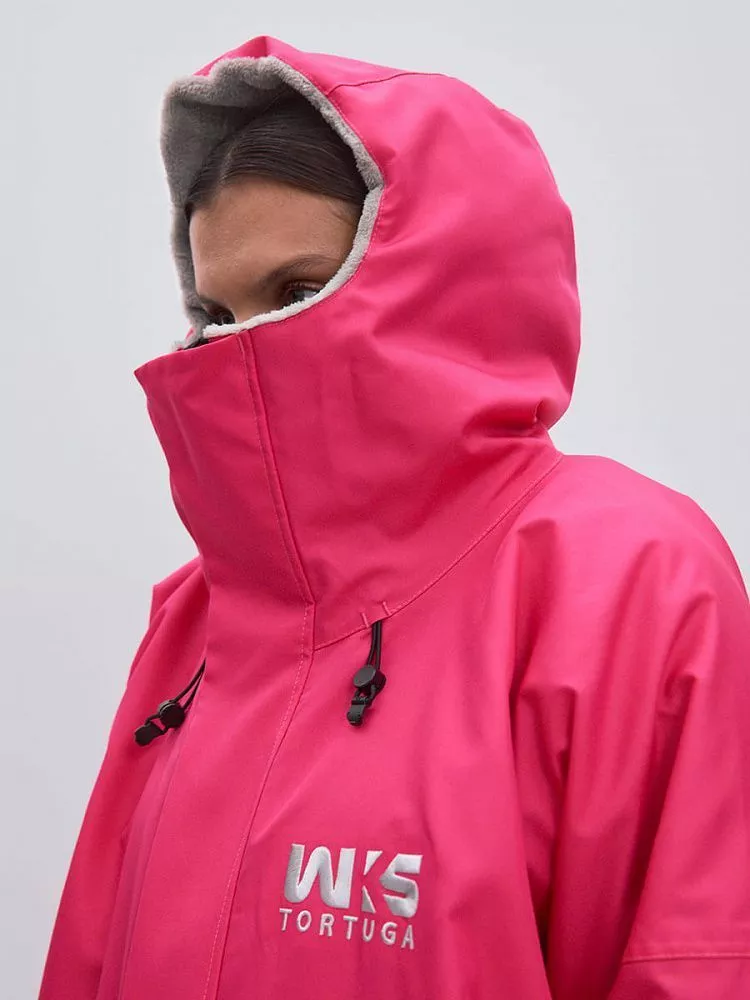 Парка TORTUGA TEAMLINE fit (Малиновый/Светло-серый) вид 4