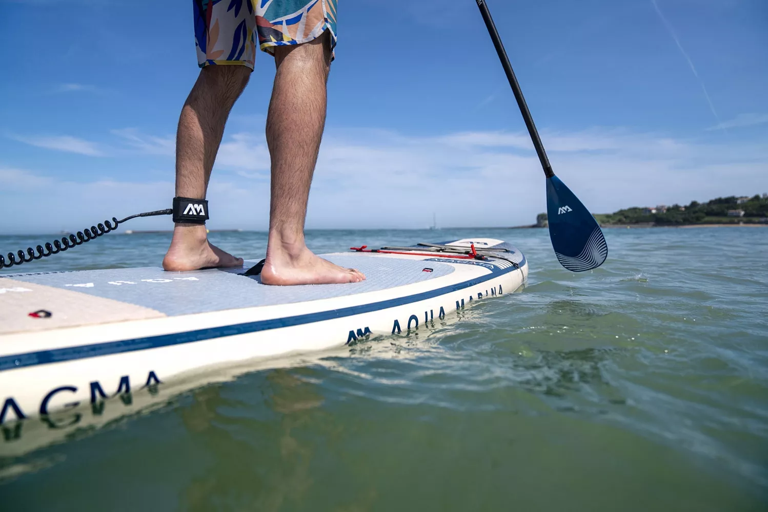 Доска SUP надувная Aqua Marina Magma (Earth Wave) 11‘2"x33"x6" (2025) вид 14