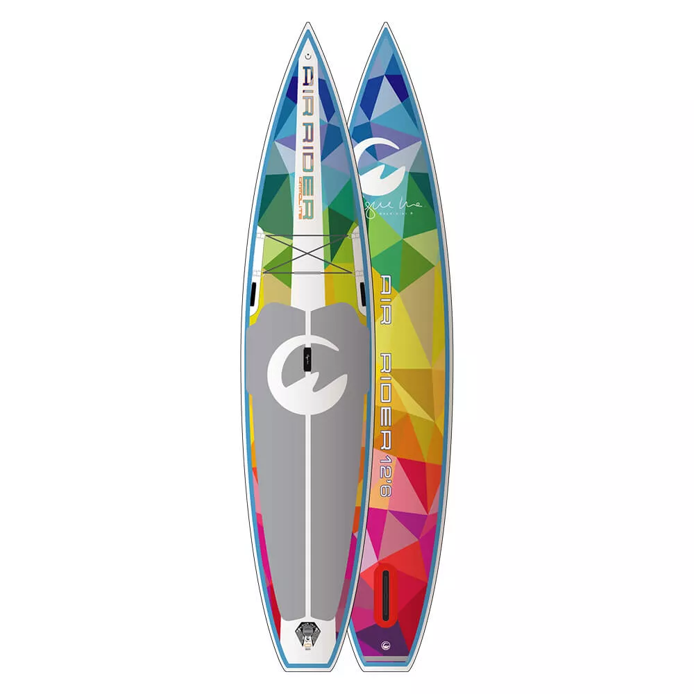 Сапборд надувной AQUA INC AirRider Ammolite 12'6"x31"x15 вид 1