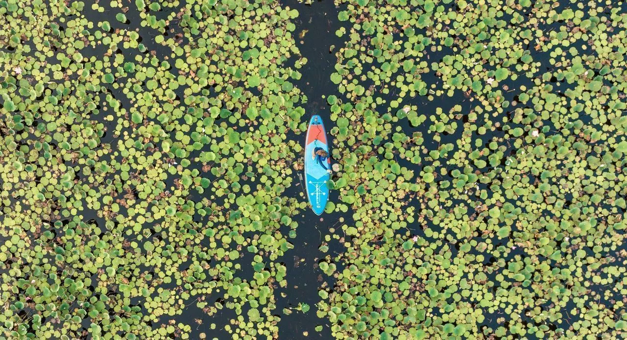 Надувная SUP доска Starboard iGO Deluxe Dc 10'8" х 33" х 6" вид 14