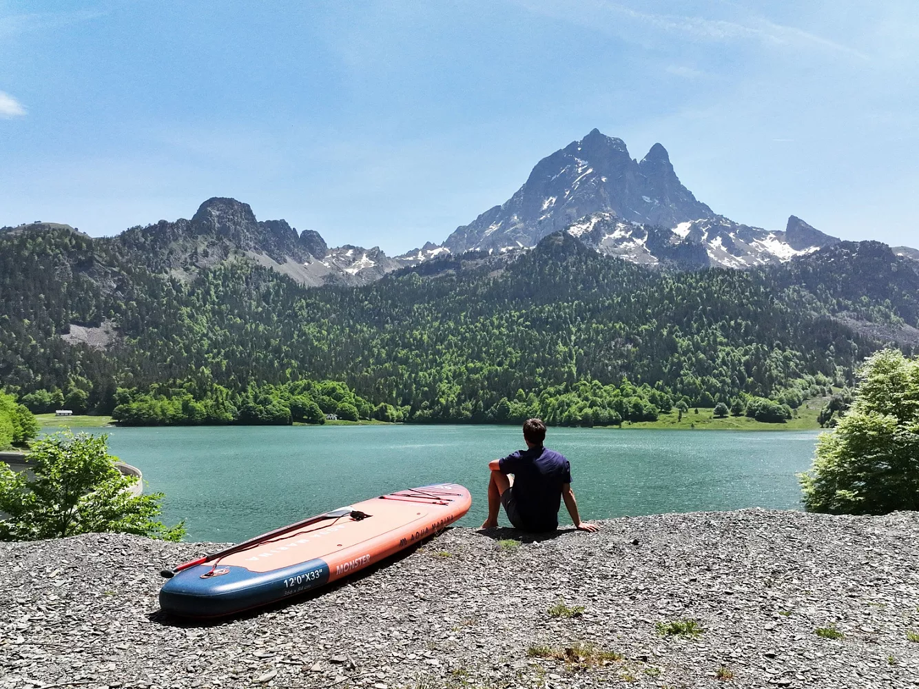 Доска SUP надувная Aqua Marina Monster (Sky Glider) 12'0"x33"x6" (2025) вид 19