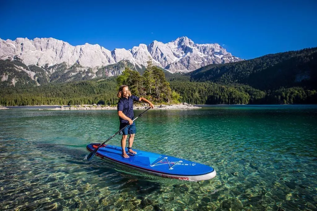 Надувная SUP доска Starboard iGO Deluxe Sc 10'8"х33"х6" вид 12