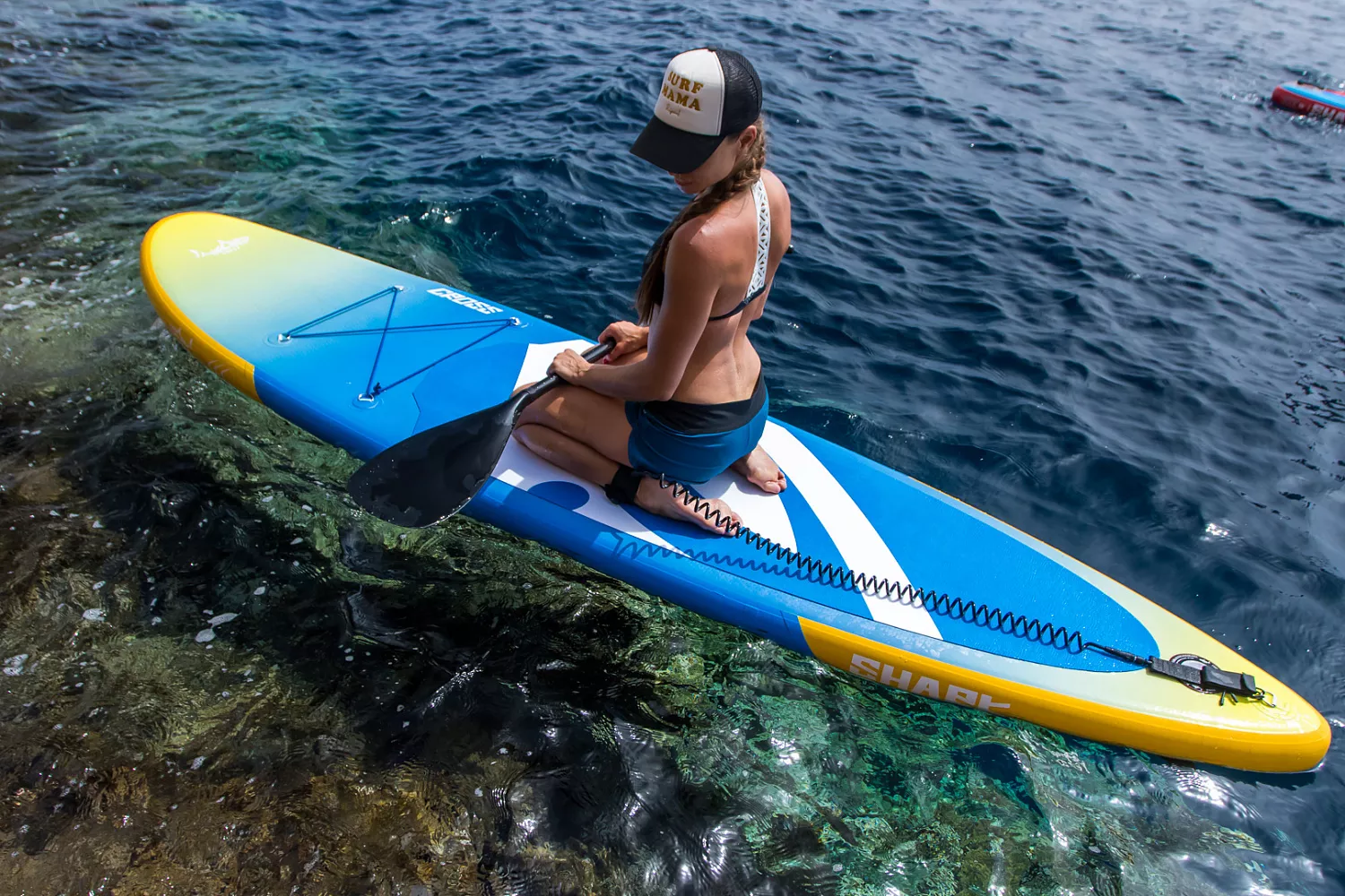 Надувная SUP доска Shark 10’6 ALL ROUND CROSS вид 10