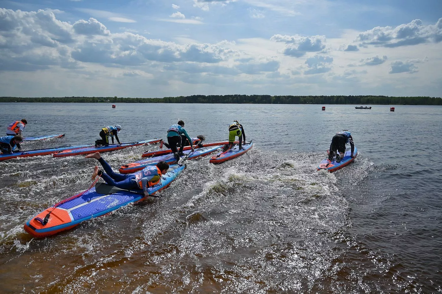 Надувной сапборд Shark Speed+ 12'6x28x6 (2025) вид 22