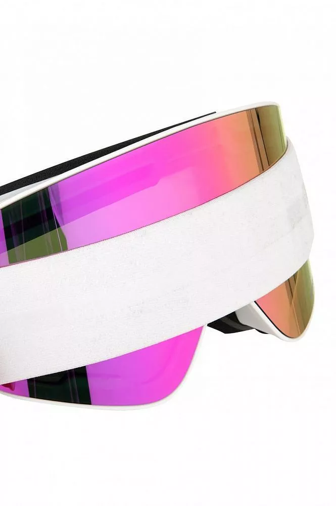 Горнолыжная маска TERROR - SPECTRUM White - Pink (one size) вид 3