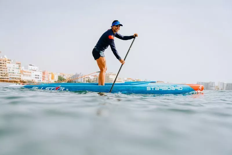 Жесткий сапборд Starboard All Star Blue Carbon Sandwich 14'0" x 21.5" (2025) вид 4