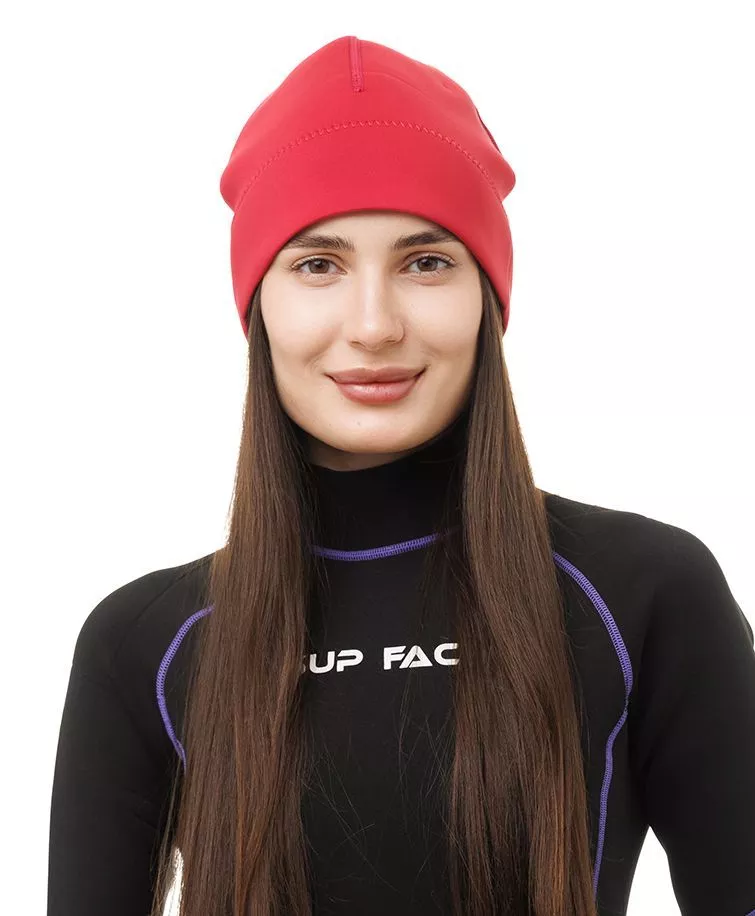 Гидрошапка неопреновая SUP face 2.5 мм, цвет винный вид 5