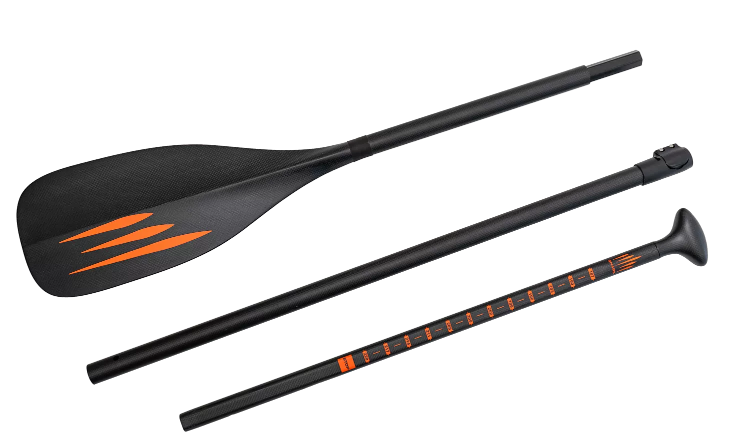 SUP весло Shark Full Carbon 3-частное, размер М (2025) вид 1