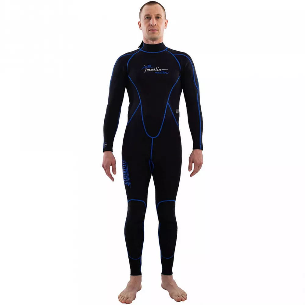 Гидрокостюм неопреновый мужской Marlin MALIBU MAN 2,5 mm Blue вид 14