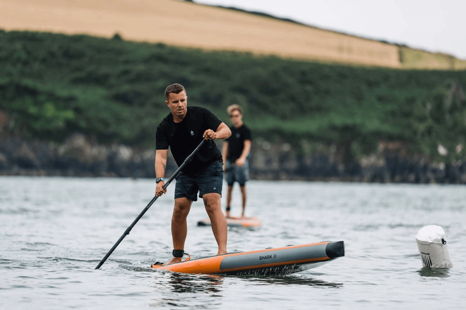 Доска SUP надувная Shark Touring Racing 14'x27"x6" (2024) вид 4
