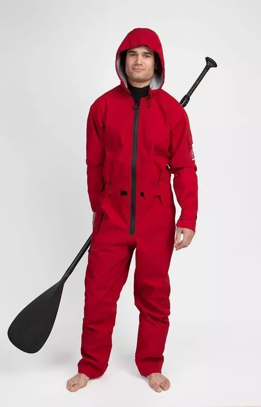 Сухой гидрокостюм Abranta SUP Comfort RED с полным усилением на рост 173-178 вид 1