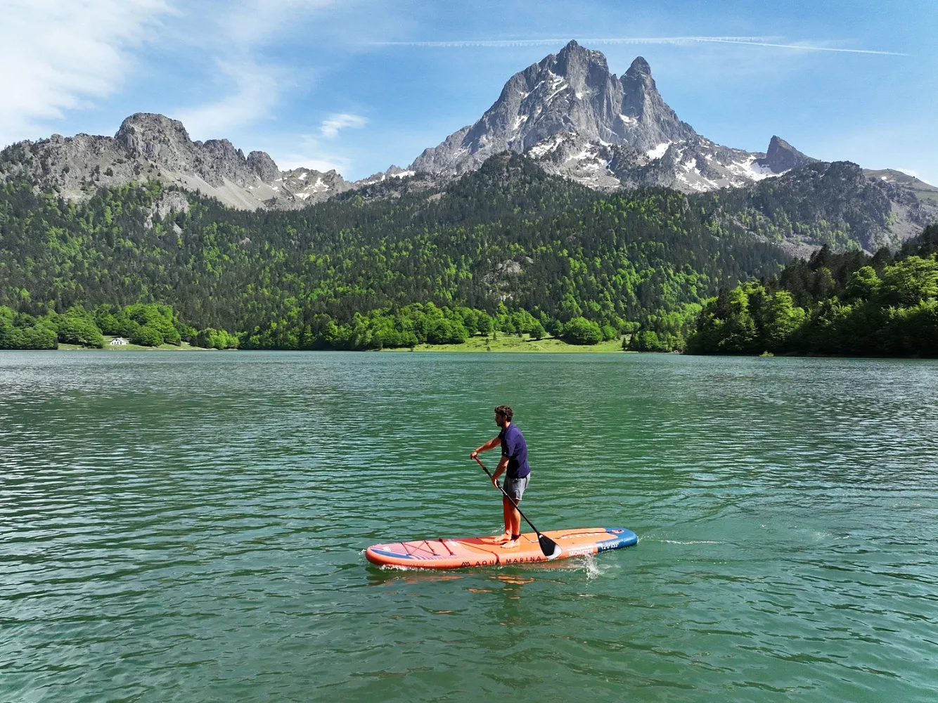Доска SUP надувная Aqua Marina Monster (Sky Glider) 12'0"x33"x6" (2025) вид 20