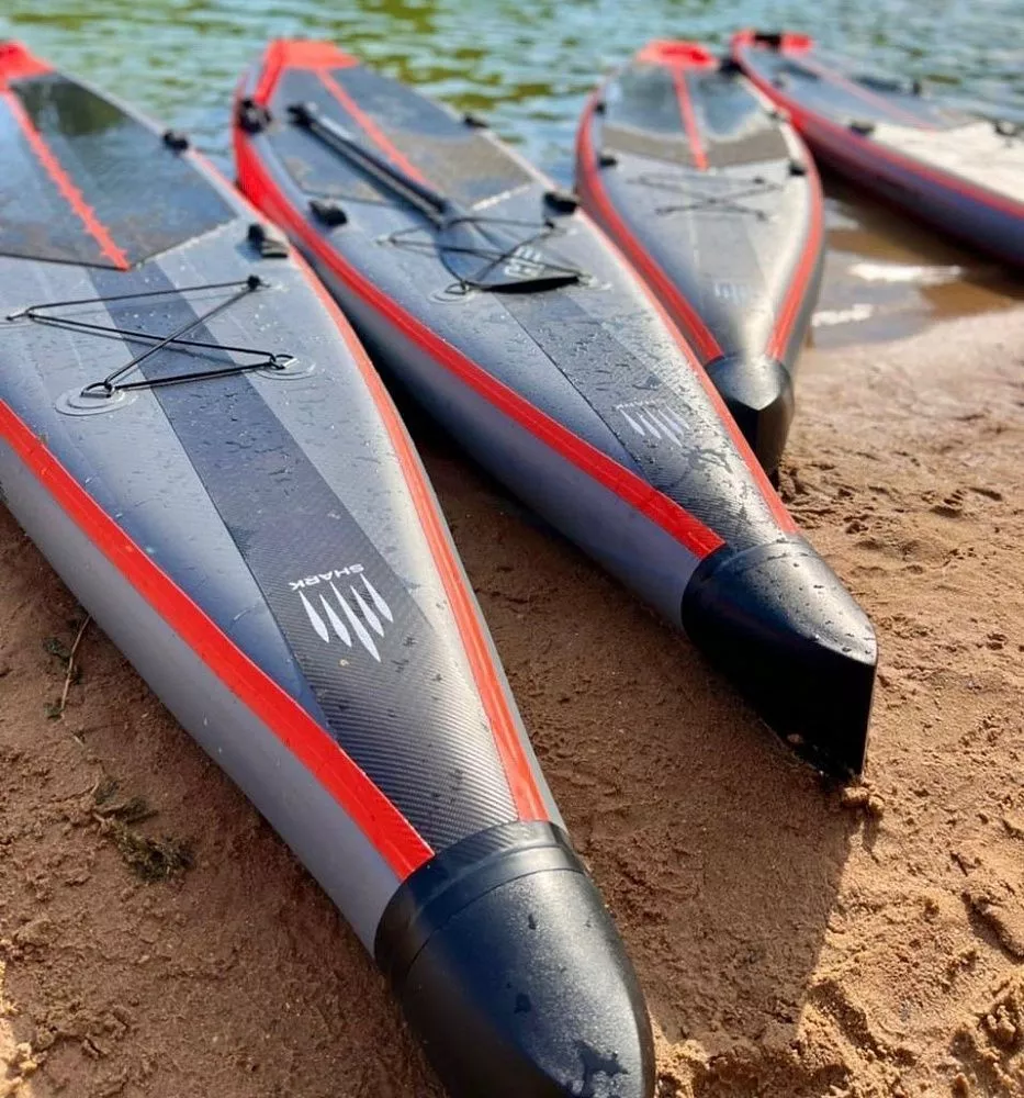 Доска SUP надувная Shark Touring Racing 12'6"x27" (2024) вид 11