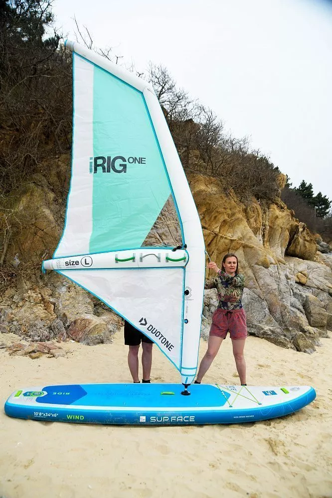 Доска SUP надувная SUP face Wind 10'8x34"x6" (2025) вид 20