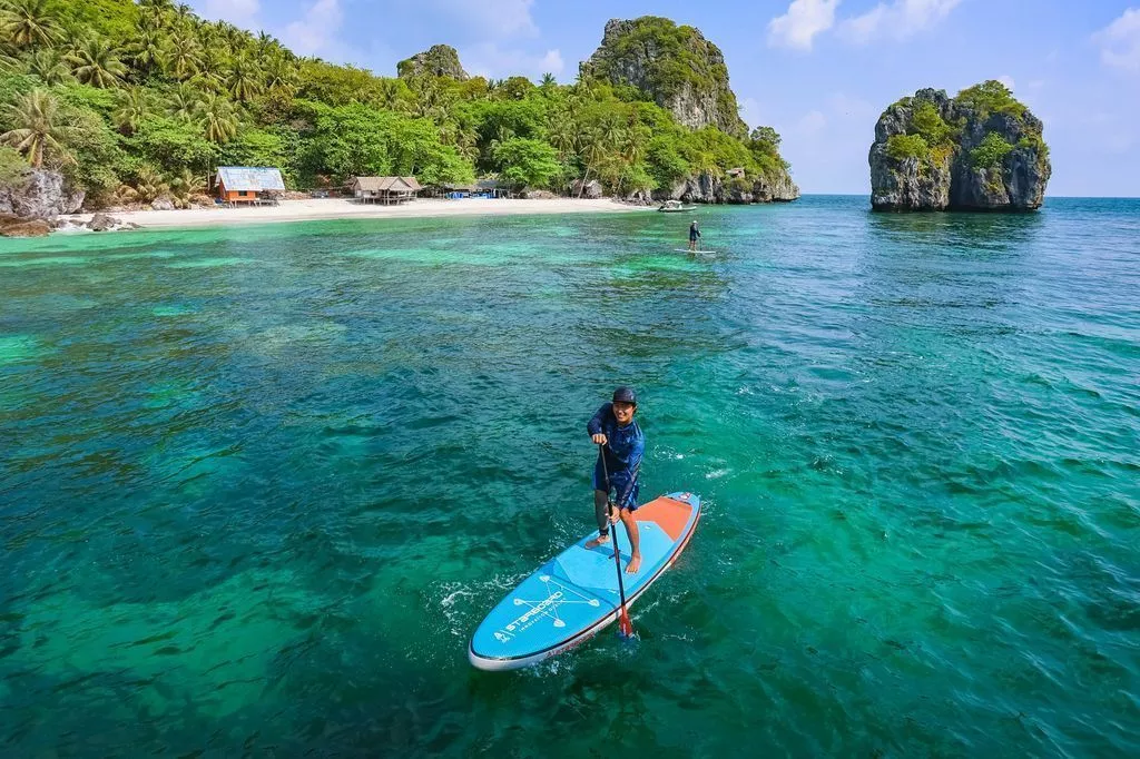 Надувная SUP доска Starboard iGO Deluxe Dc 10'8" х 33" х 6" вид 16