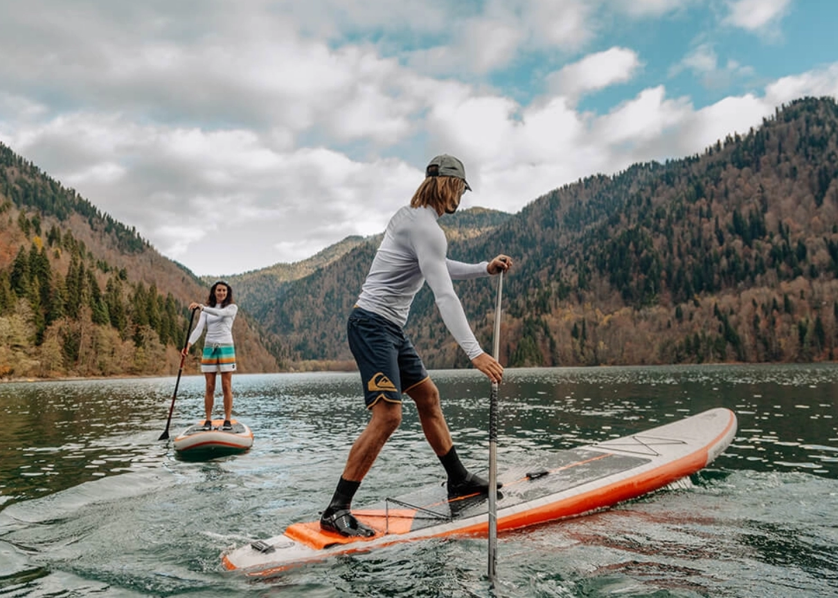 Доска SUP надувная Shark Touring Xplor 12'6"x32"x6" (2024) вид 9