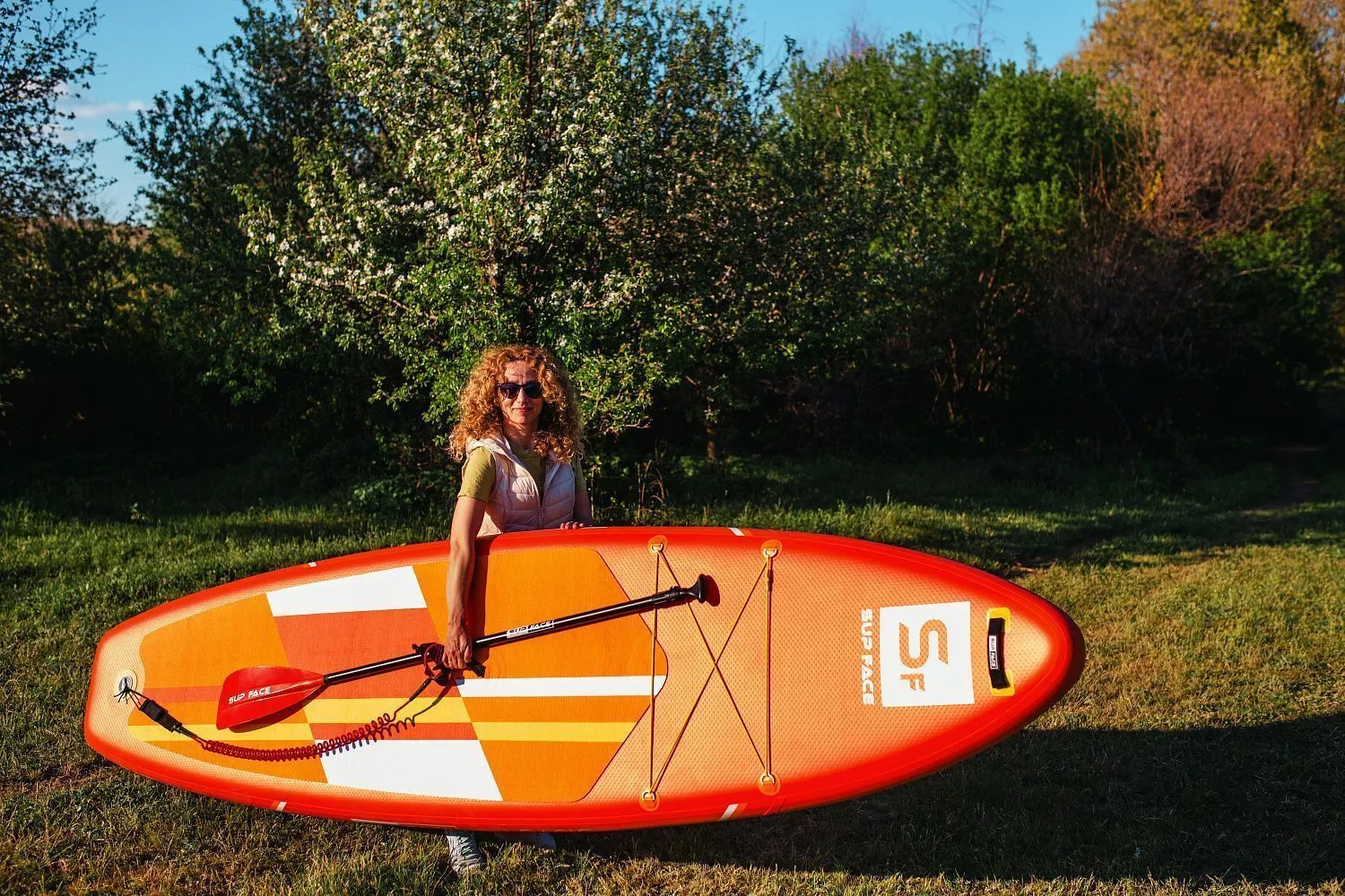 Комплект надувных досок для SUP face Basic 10'8+10'8 вид 12