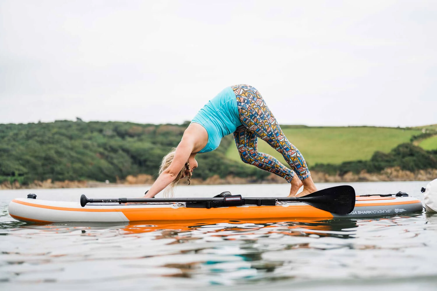 Доска SUP надувная Shark Yoga 10'x34"x6" (2024) вид 13
