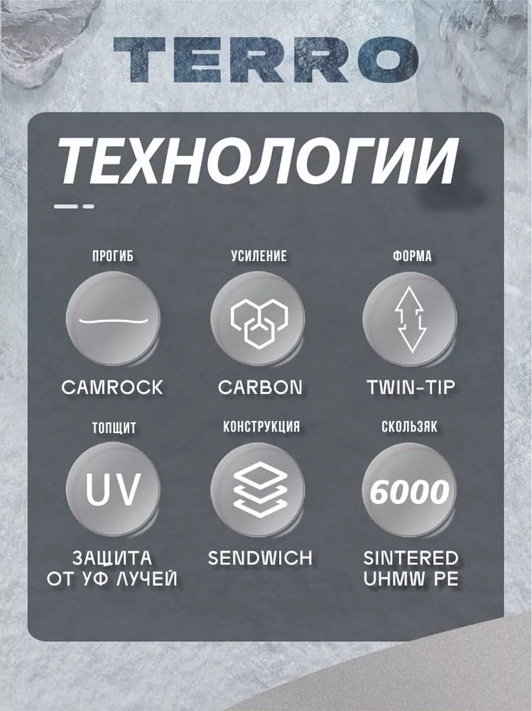 Сноуборд TERRO - SPRAY (ростовка 160) вид 1