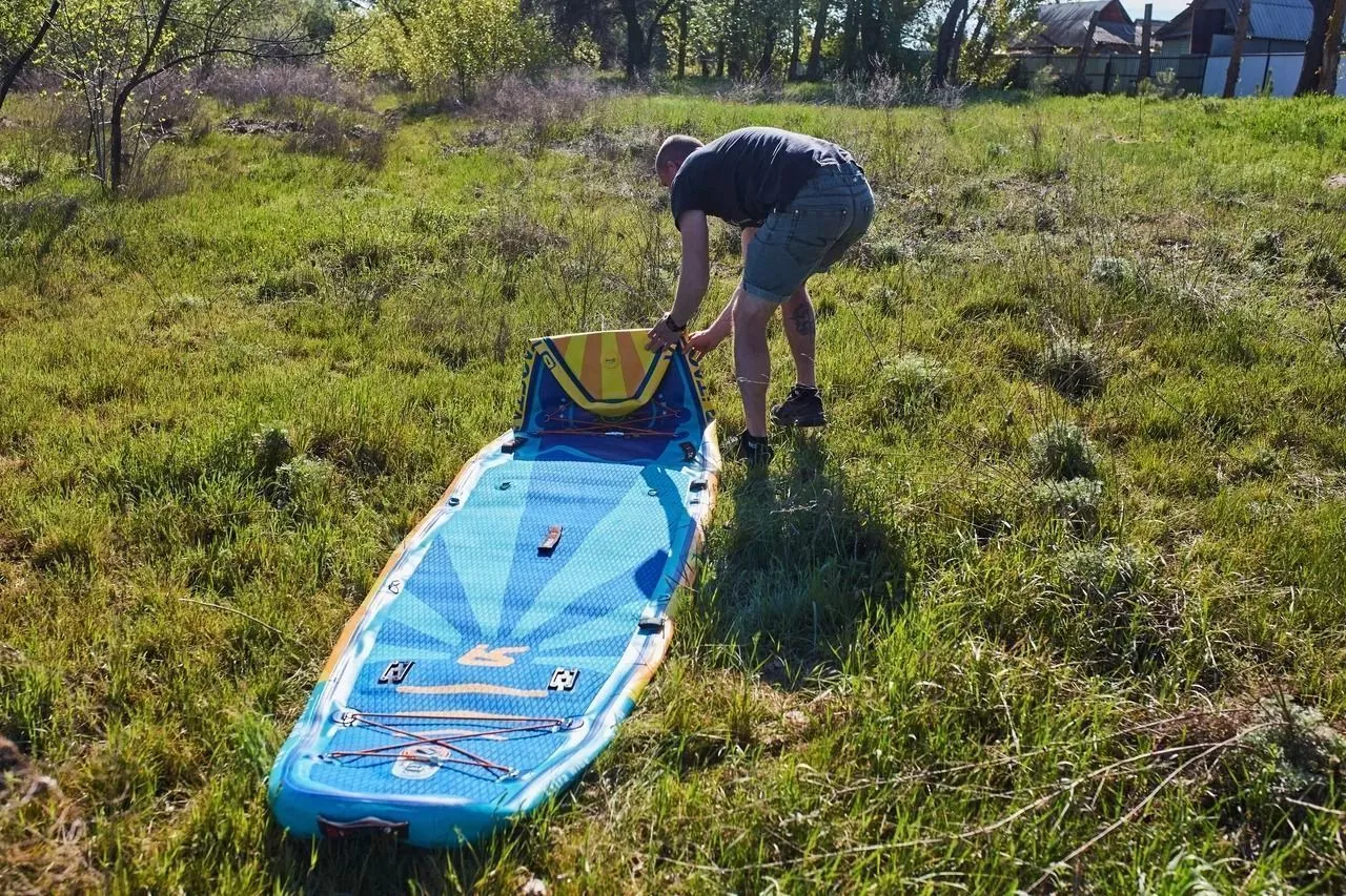 Доска SUP надувная iTaoStar 11'6x34"x6 Journey вид 12