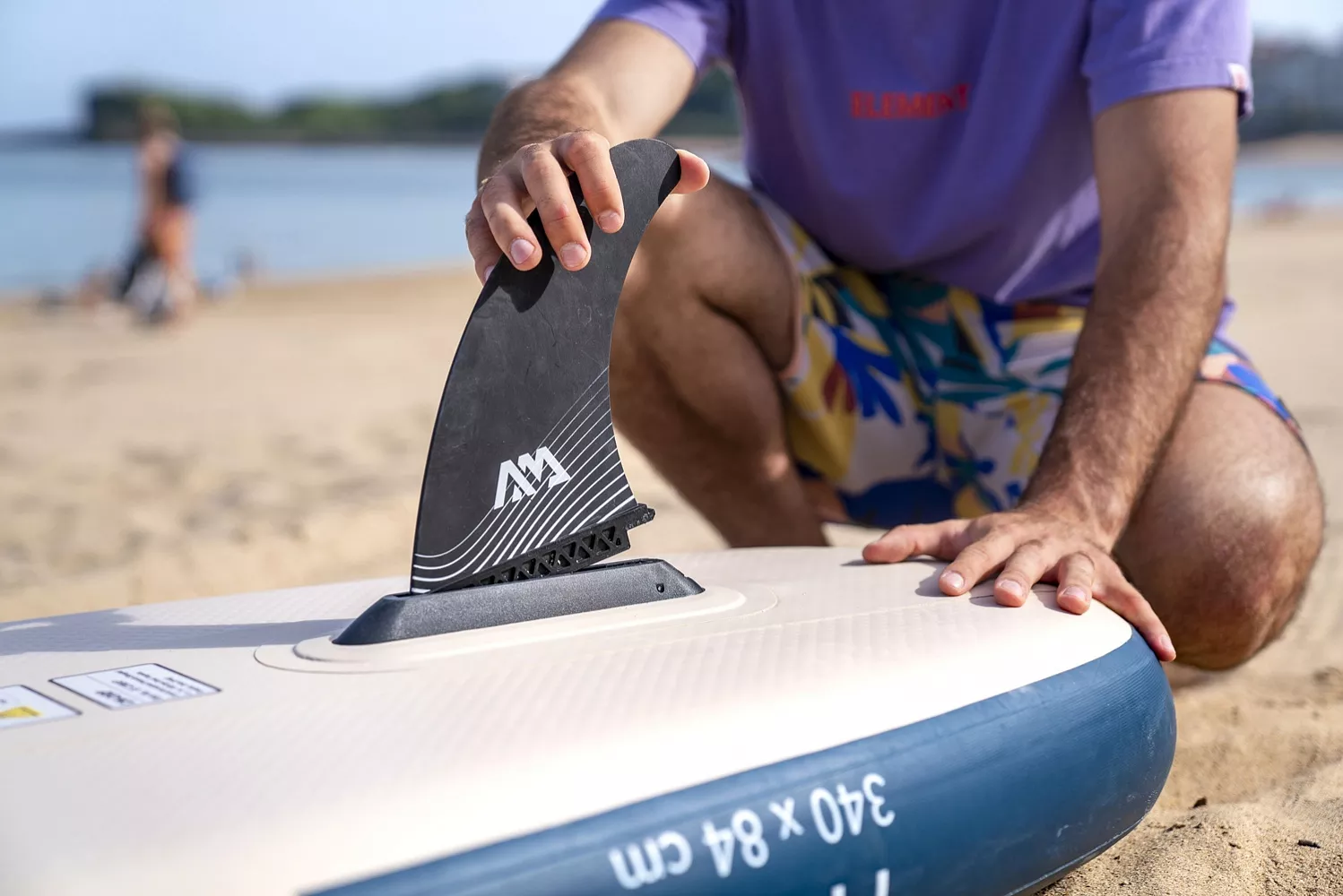 Доска SUP надувная Aqua Marina Magma (Earth Wave) 11‘2"x33"x6" (2025) вид 13