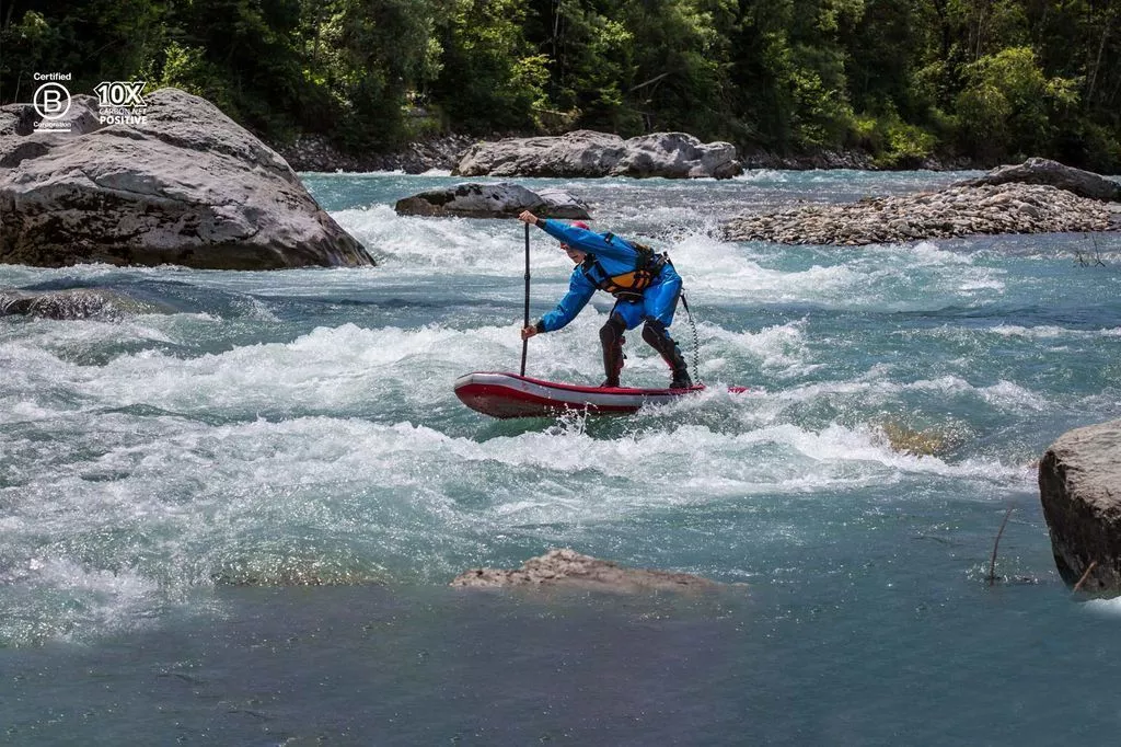 Надувная SUP доска Starboard 11'0"х34"х6" River Deluxe Sc вид 12