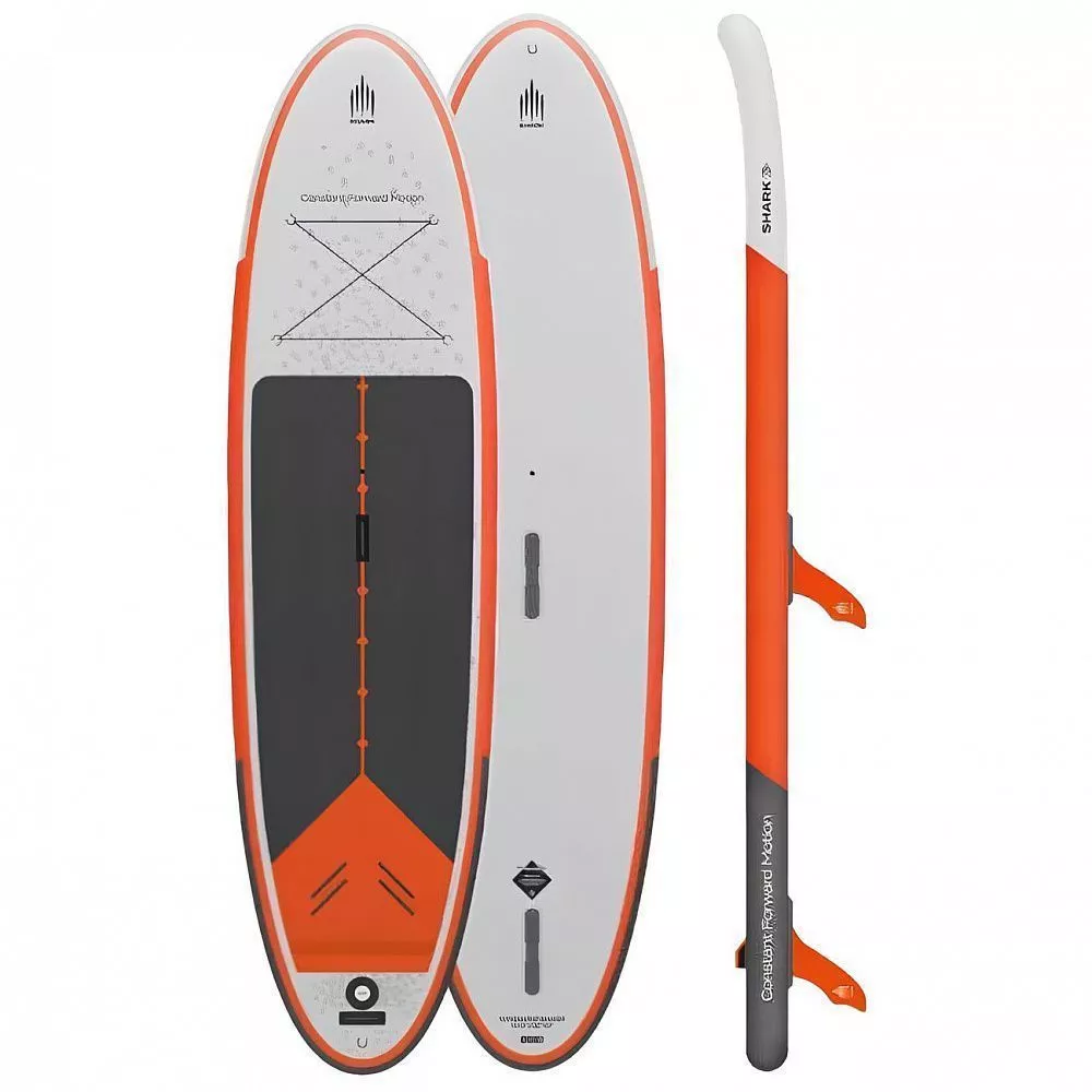 Доска надувная для виндсерфинга Shark 11'0"x34"x6" Windsurfing-Fly X (2024) вид 1