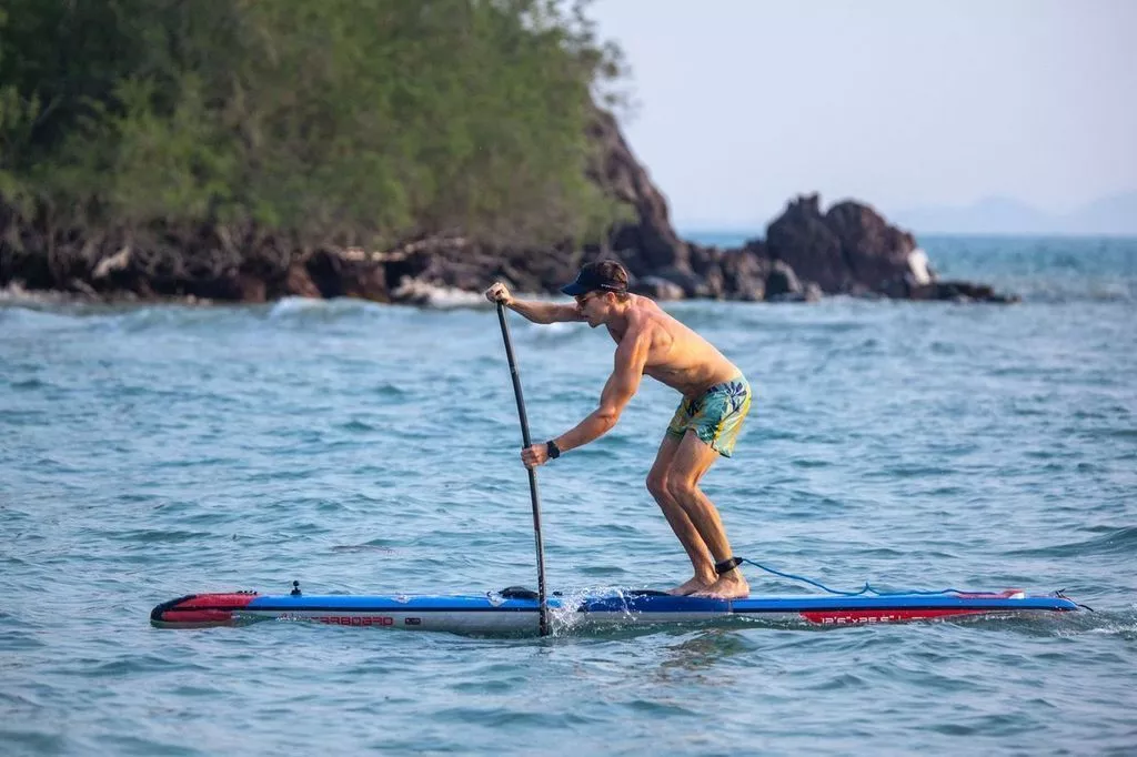 Надувная SUP доска Starboard 12'6"х25.5"х6" All Star Airline Deluxe Sc вид 8
