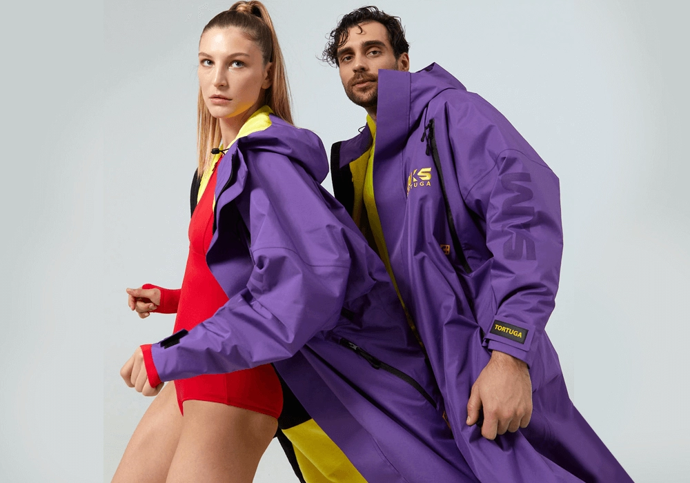 Парка TORTUGA PROLINE fit (Фиолетовый/Желтый) вид 3