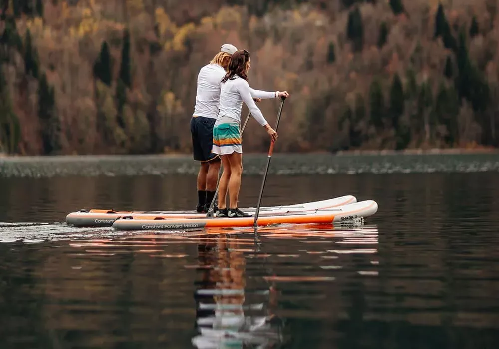 Доска надувная для виндсерфинга Shark 11'0"x34"x6" Windsurfing-Fly X (2024) вид 10