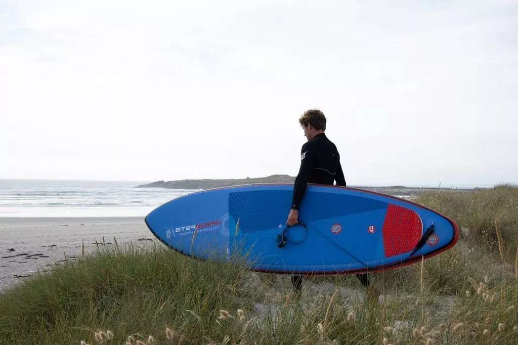 Надувная SUP доска Starboard 9'5"X32"X4.75" Surf Deluxe Dc вид 10