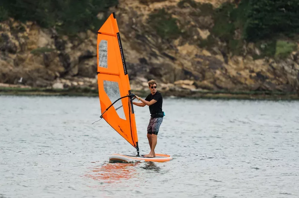 Доска надувная для виндсерфинга Shark 11'0"x34"x6" Windsurfing-Fly X (2024) вид 7