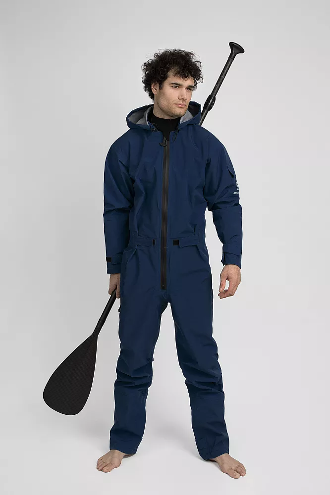 Сухой гидрокостюм для SUP Abranta Comfort DENIM мужской на рост 185-190 вид 3
