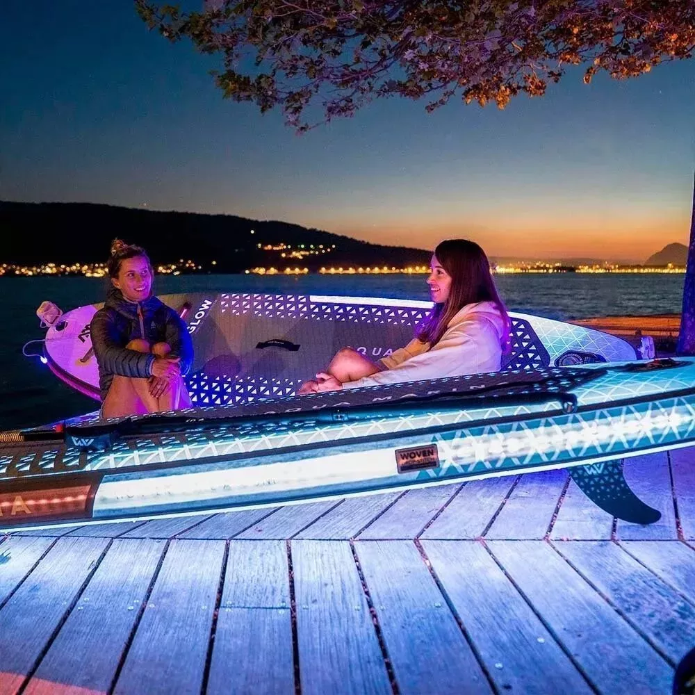 Надувной сапборд Aqua Marina Glow с подсветкой 10'4"х31"х6" (2025) вид 5