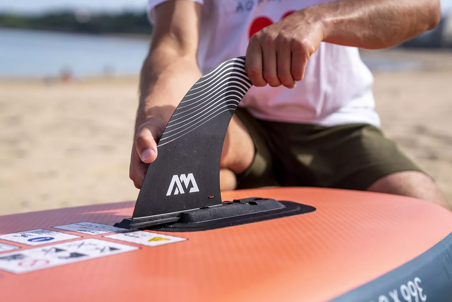 Доска SUP надувная Aqua Marina Monster (Sky Glider) 12'0"x33"x6" (2025) вид 15