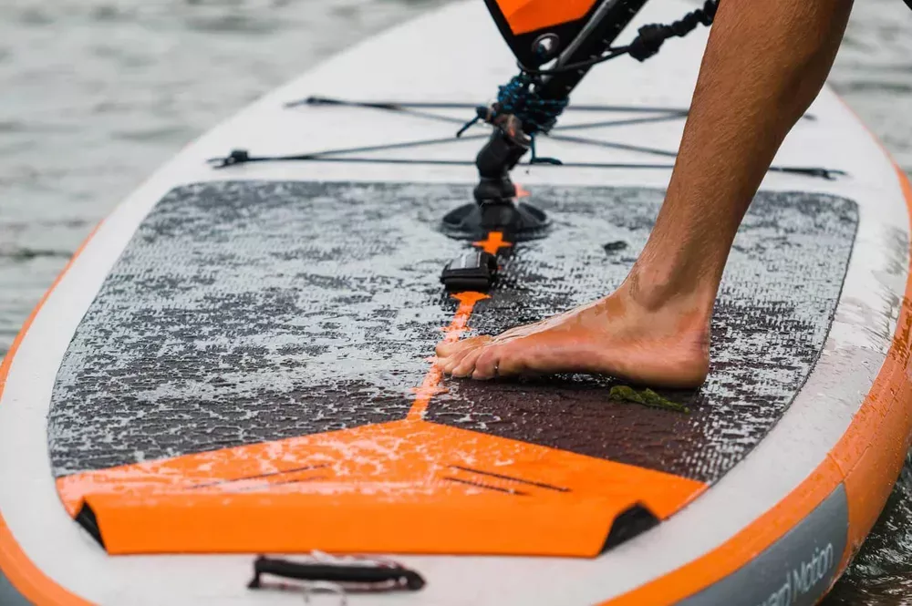 Доска надувная для виндсерфинга Shark 11'0"x34"x6" Windsurfing-Fly X (2024) вид 8