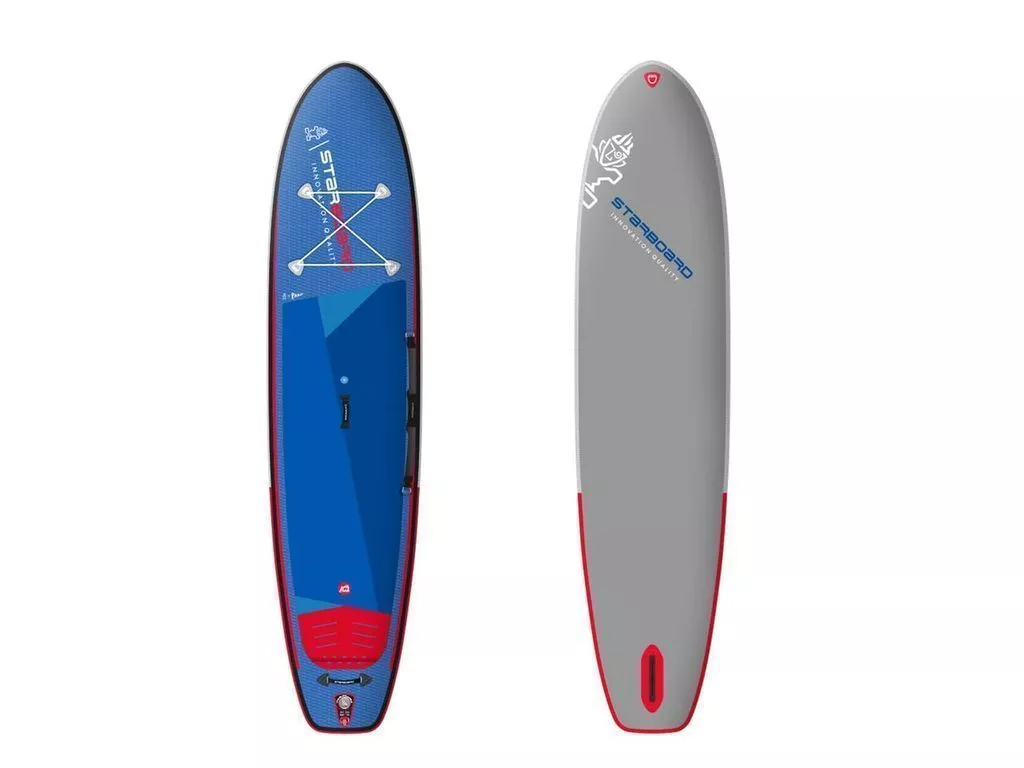 Надувная SUP доска Starboard iGO Deluxe SC 11'2"х31+"х6" вид 1