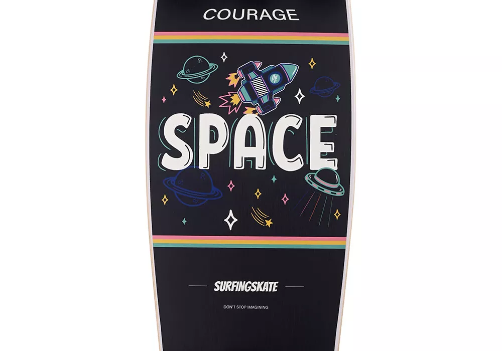 Серфскейт LUCKYBOO SPACE для детей и подростков вид 4